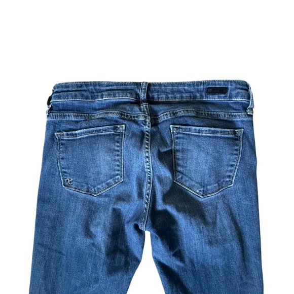 KUT from the Kloth Catherine Boyfriend Jeans Size 6 Distressed Rolled Hem - Picture 8 of 10